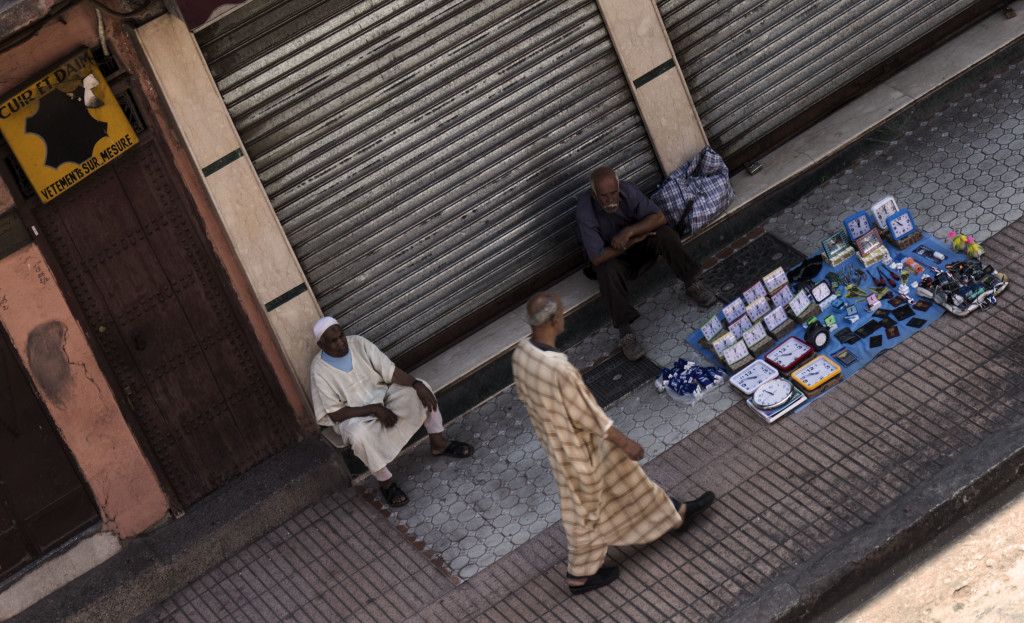 Marrakech vendedores